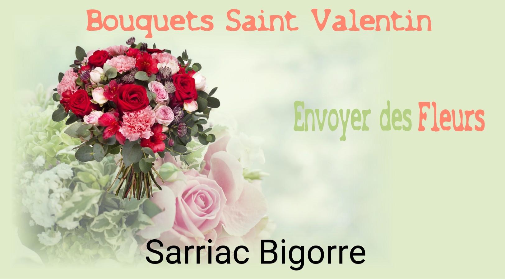 Roses de Saint-Valentin livrées à Sarriac-Bigorre