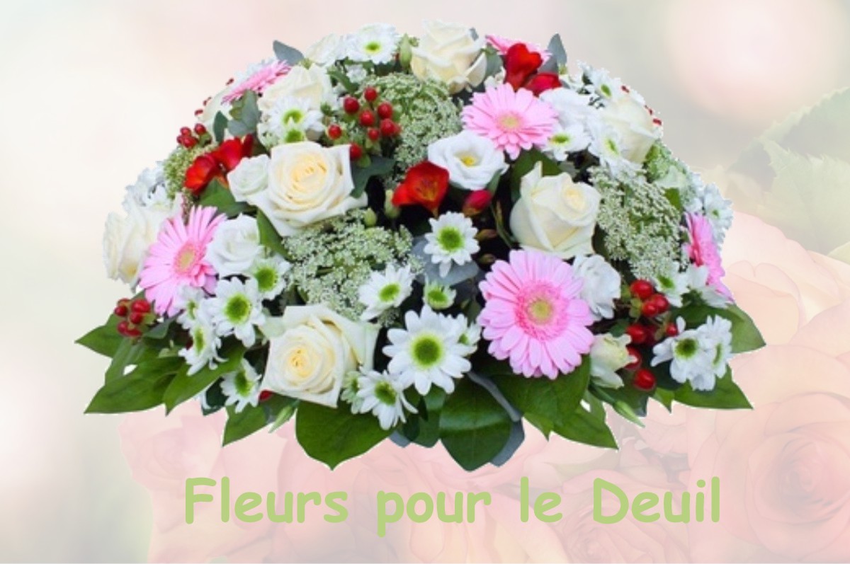 fleurs deuil SARRIAC-BIGORRE